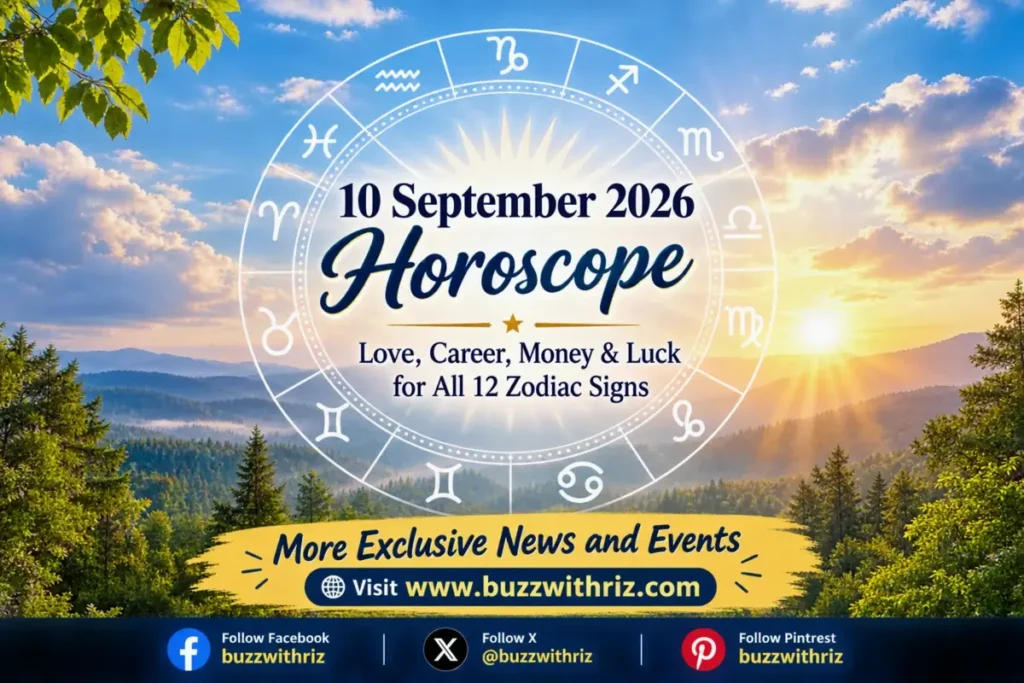 19 September 2026 horoscope for all 12 zodiac signs