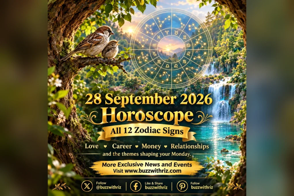 28 September 2026 horoscope for all 12 zodiac signs