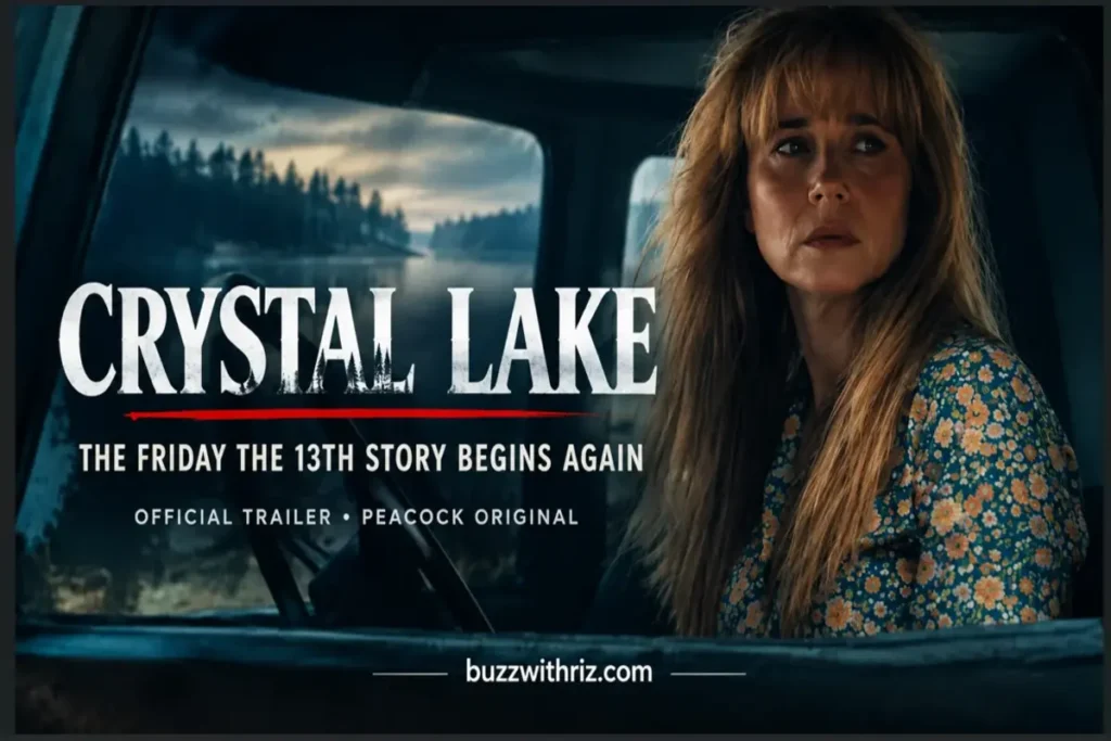 Crystal Lake Official Trailer: Peacock’s Friday the 13th Prequel Looks Beyond the Mask Linda Cardellini as Pamela Voorhees in the Crystal Lake Peacock horror series