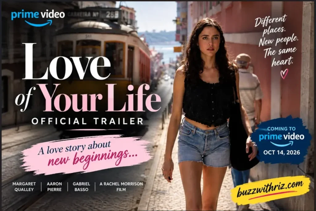 Love of Your Life trailer: Margaret Qualley walks beside a Lisbon tram