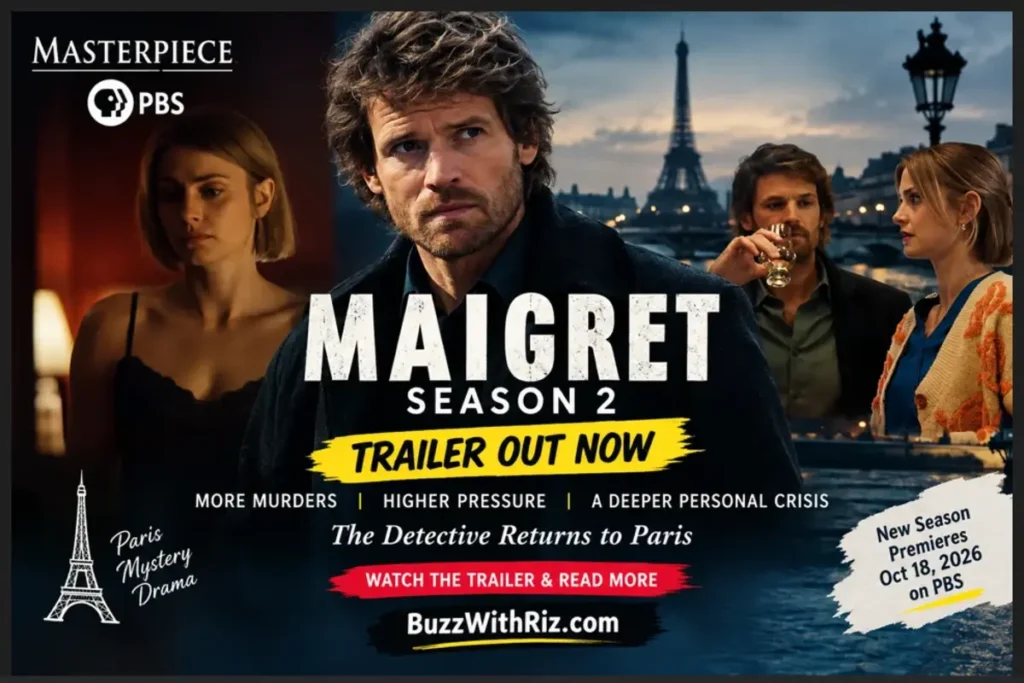Maigret Season 2 trailer detective conversation scene