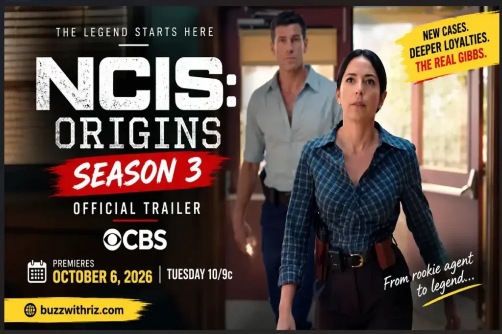 NCIS Origins Season 3 Gibbs team scene from the CBS trailer
