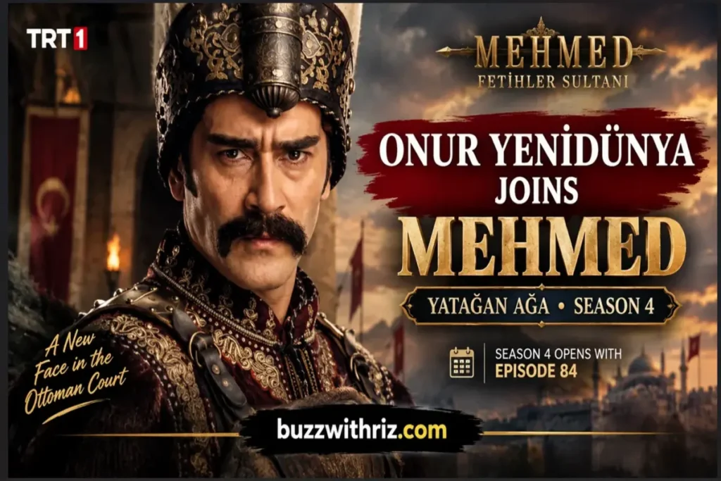 Onur Yenidünya as Yatağan Ağa in Mehmed: Fetihler Sultanı