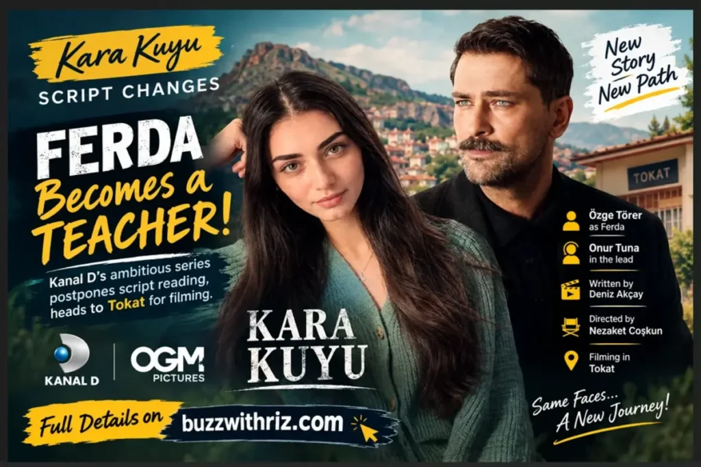 Özge Törer and Onur Tuna in Kara Kuyu