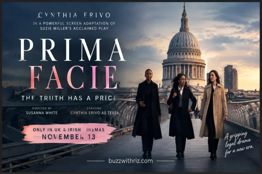 Cynthia Erivo’s Prima Facie legal drama trailer with London landmark backdrop