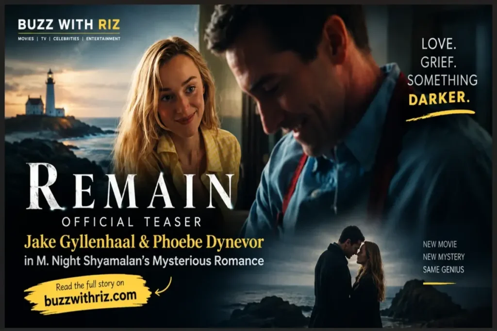 Remain Official Teaser scene featuring a mysterious romantic moment