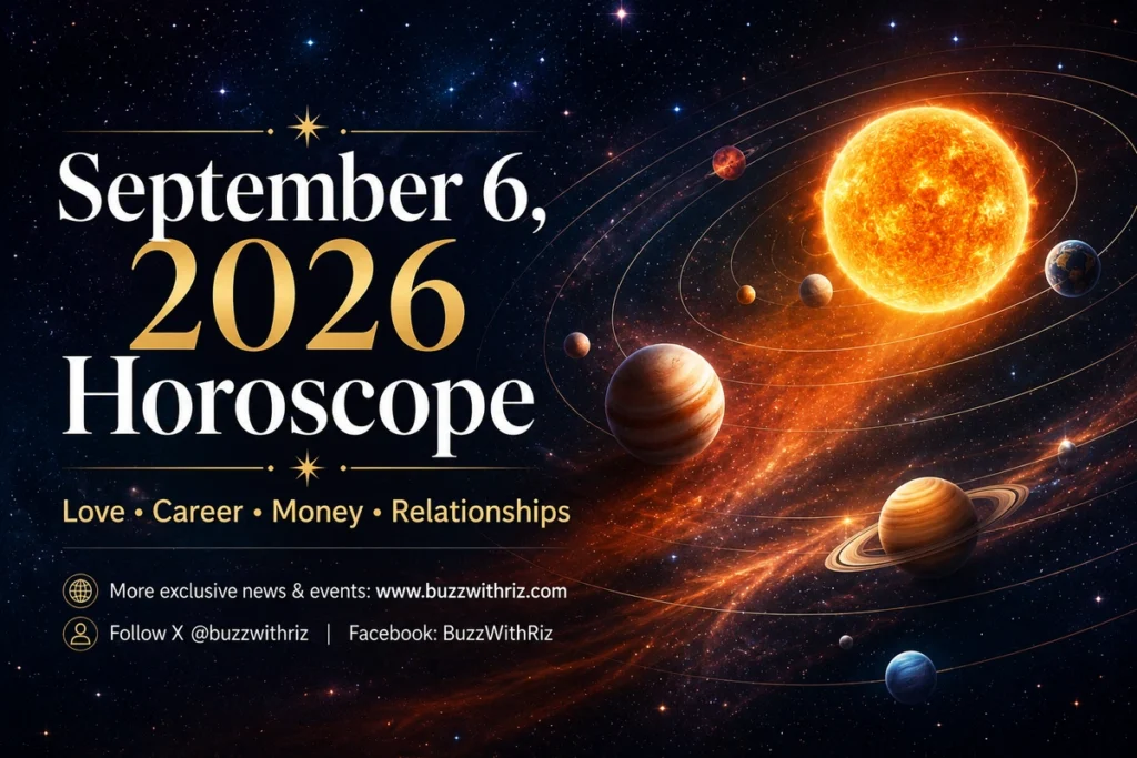 September 6 2026 horoscope for all 12 zodiac signs