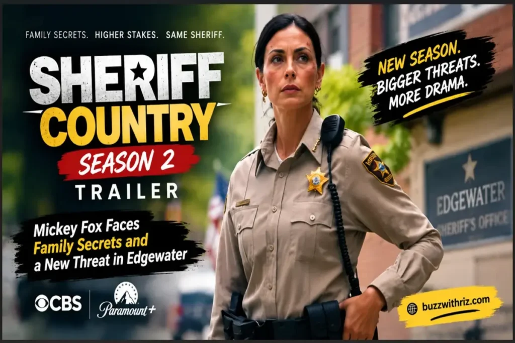 Sheriff Country Season 2 Sheriff Mickey Fox in uniform