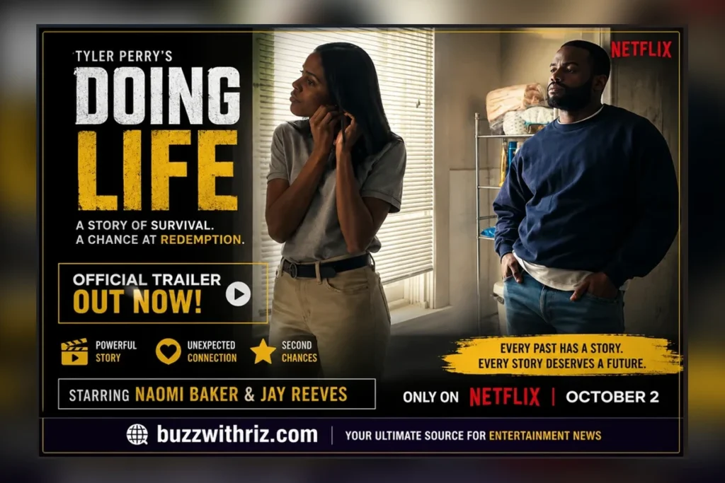 Tyler Perry’s Doing Life Naomi Baker and Jay Reeves Netflix drama