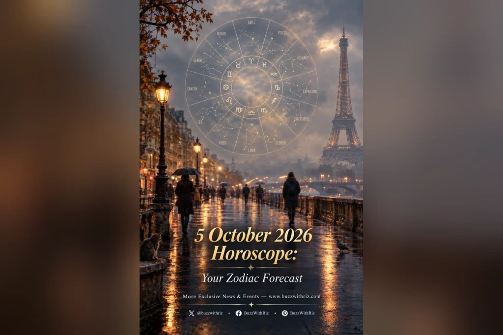 05 October 2026 horoscope for all 12 zodiac signs with astrology symbols