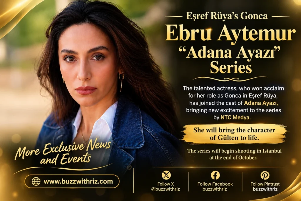Ebru Aytemur joins the Adana Ayazı Turkish drama as Gülten.
