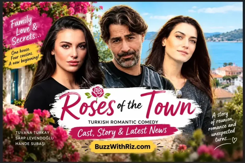 Roses of the Town: Tuvana Türkay, Sarp Levendoğlu and Hande Subaşı Unite in a New Turkish Romantic Comedy Roses of the Town Turkish romantic comedy featuring Tuvana Türkay, Sarp Levendoğlu and Hande Subaşı.