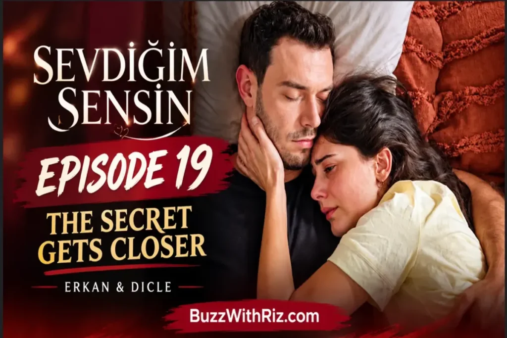 Erkan and Dicle share an emotional moment in Sevdiğim Sensin Episode 19.