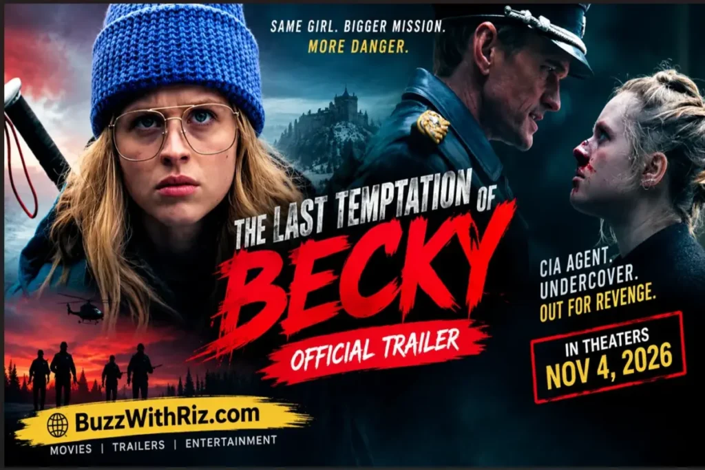 The Last Temptation of Becky Lulu Wilson in blue beanie